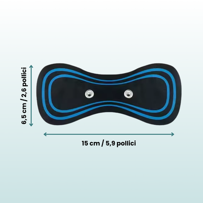 RinovaX™ – Set med 3 ersättningsplåster för multifunktionell massageapparat