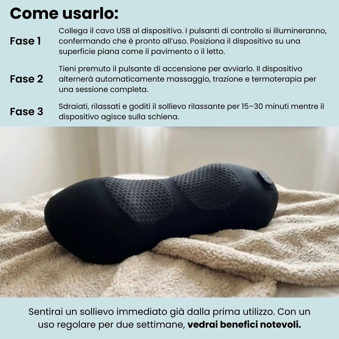 RinovaX™ – Trippelterapi-nackmassageapparat