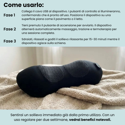 RinovaX™ – Trippelterapi-nackmassageapparat