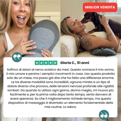 RinovaX™ – Trippelterapi-nackmassageapparat