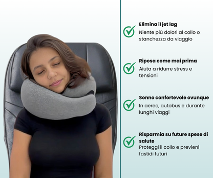 RinovaX™ – Ergonomisk nackkudde för resor