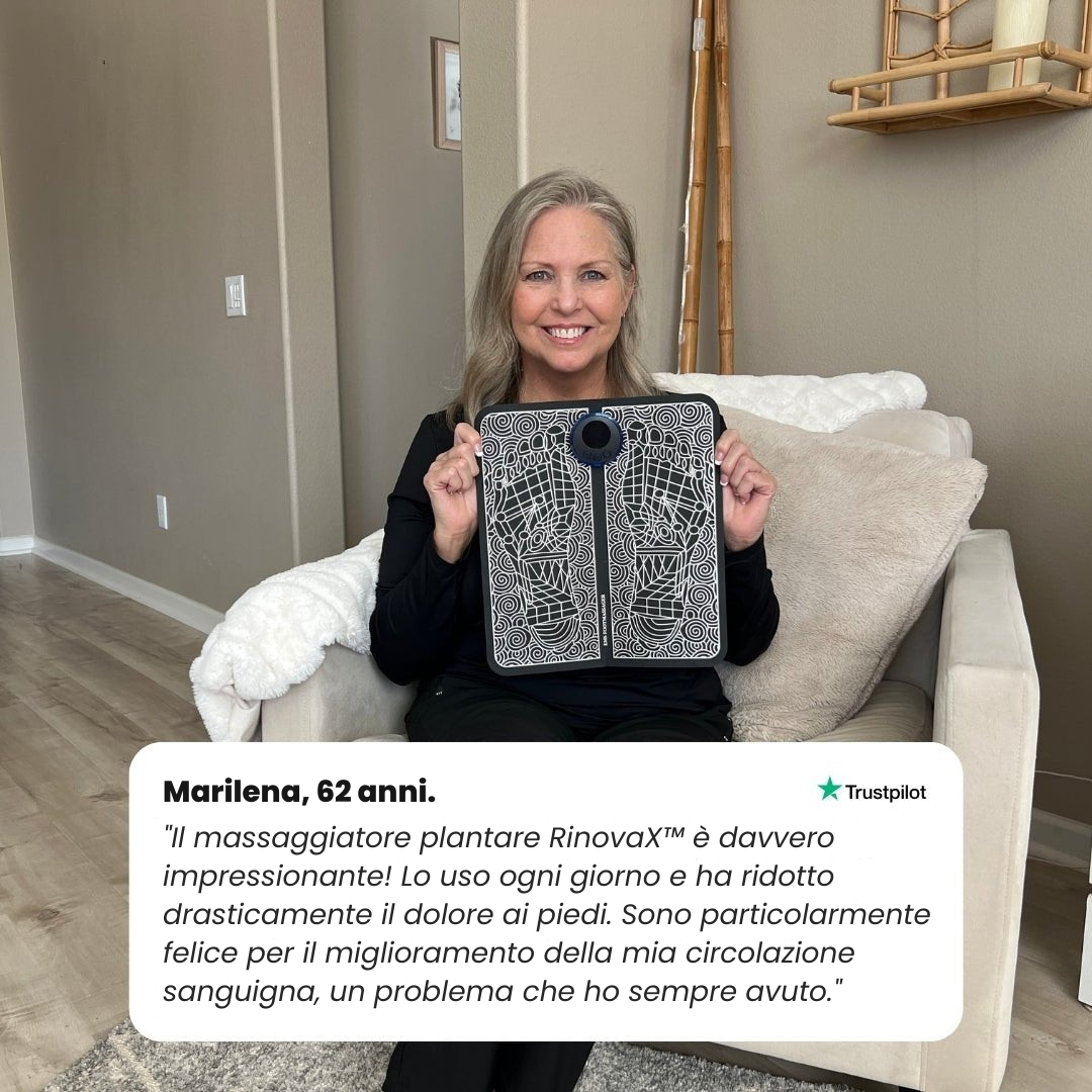 RinovaX™ – Elektrisk fotmassageapparat
