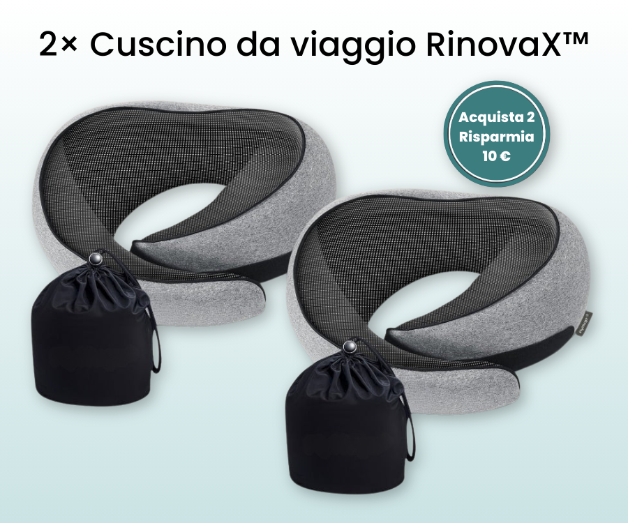 RinovaX™ – Ergonomisk nackkudde för resor