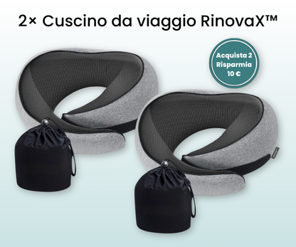 RinovaX™ – Ergonomisk nackkudde för resor
