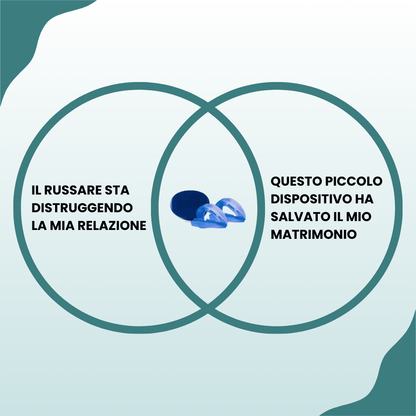 RinovaX™ – Universellt tyst munstycke mot snarkning