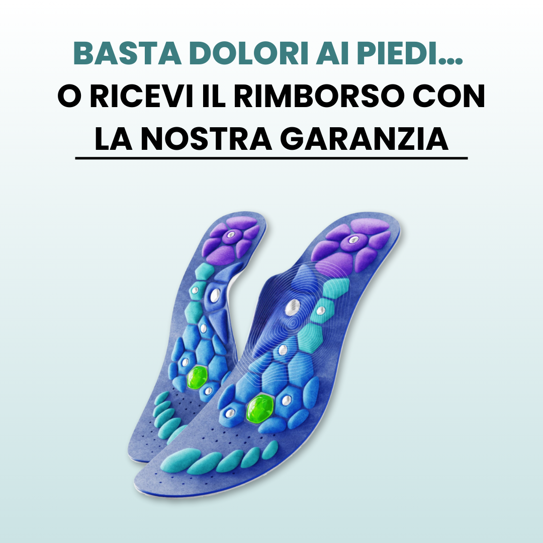 RinovaX™ – Smärtlindrande magnetiska inläggssulor 