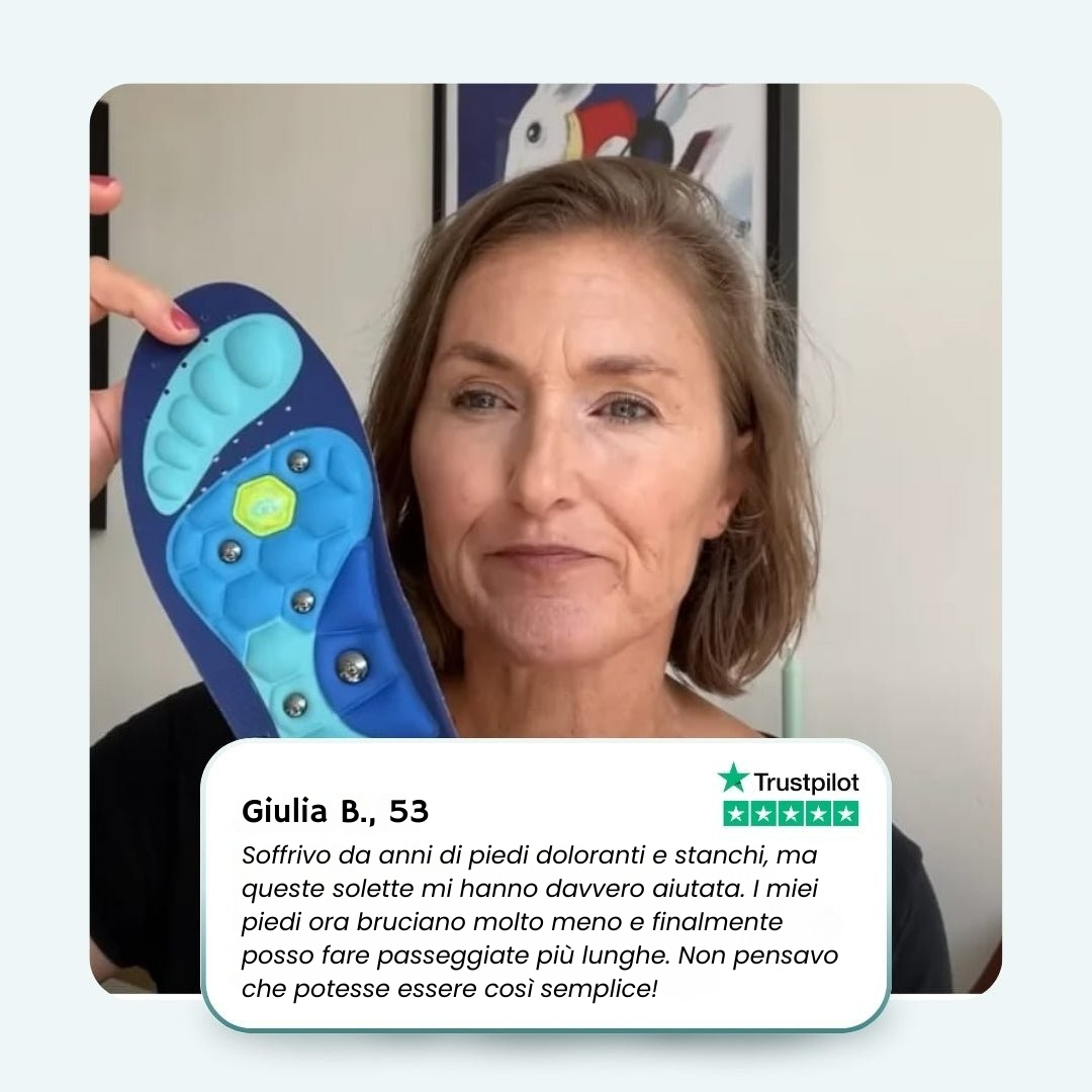 RinovaX™ – Smärtlindrande magnetiska inläggssulor 