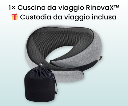 RinovaX™ – Ergonomisk nackkudde för resor