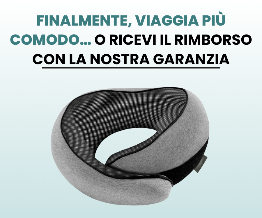 RinovaX™ – Ergonomisk nackkudde för resor